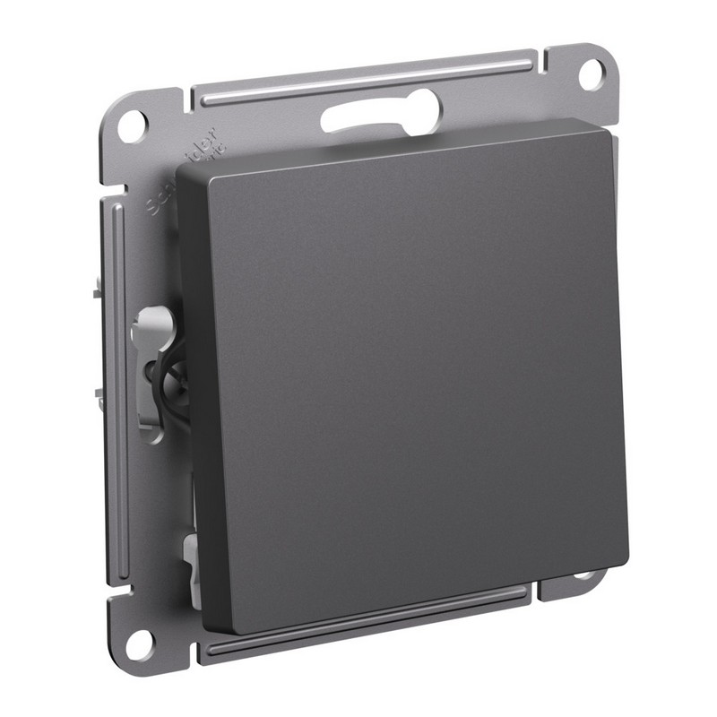 AtlasDesign Базальт Переключатель Systeme Electric AtlasDesign Базальт 1-клавишный, сх.6, ATN001461