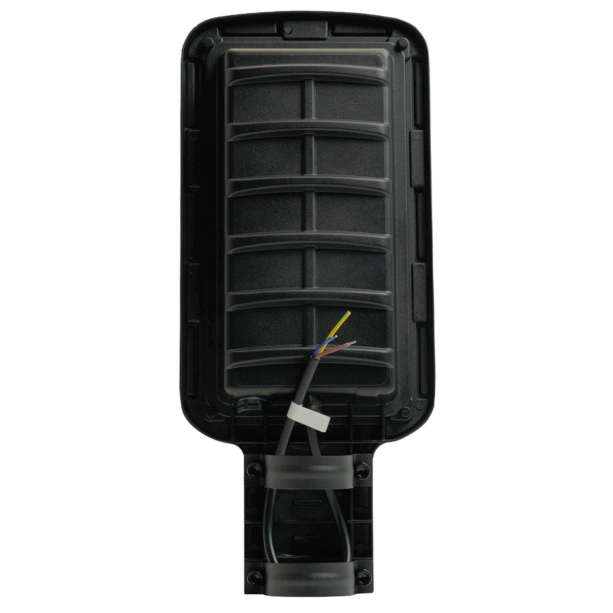 Консольные уличные светодиодные светильники на столб Светодиодный уличный консольный светильник SAFFIT SSL10-50 50W 5000K черный 55233 