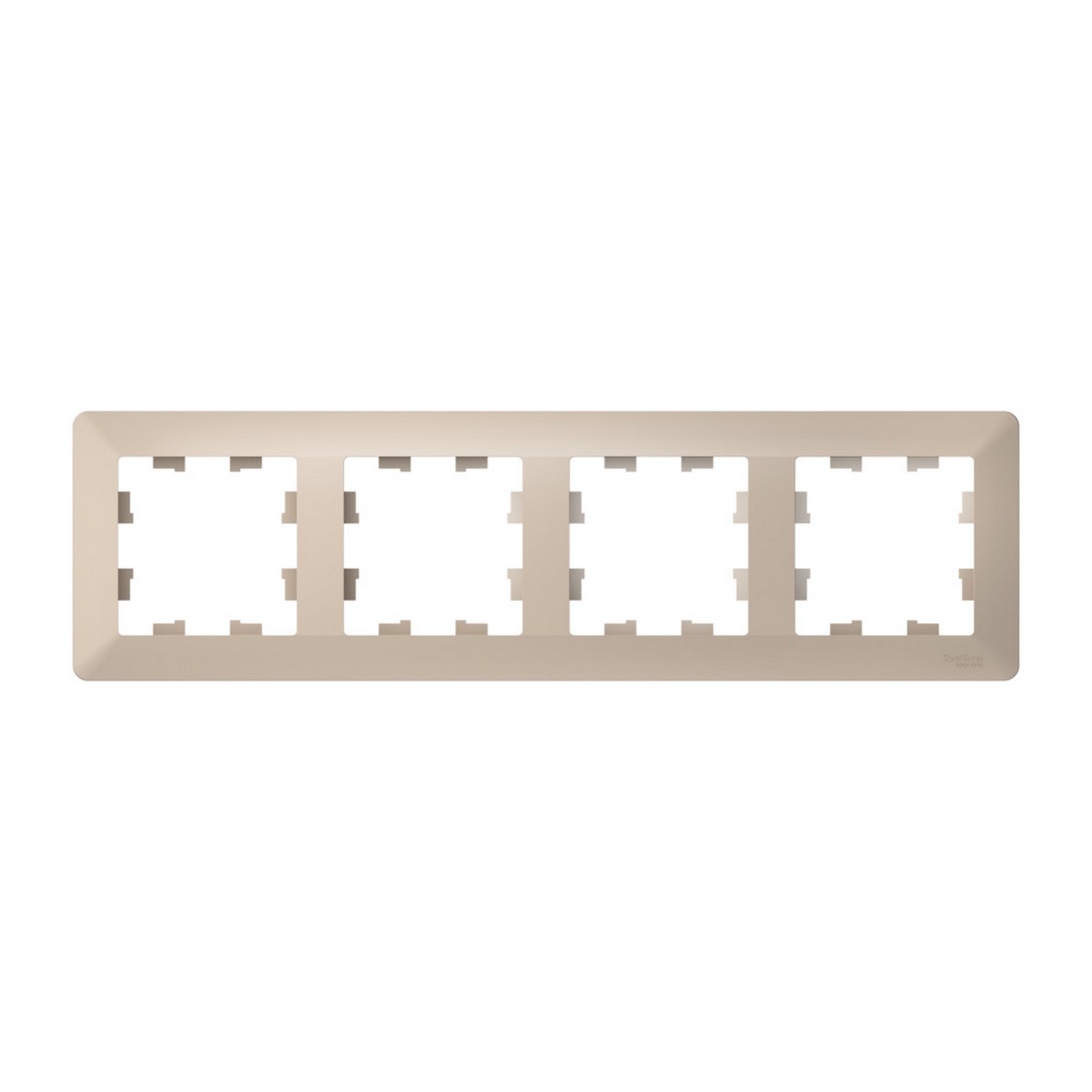 AtlasDesign Песочный Рамка Systeme Electric AtlasDesign Air Песочный/дымчатый белый 4-ая ATN221204