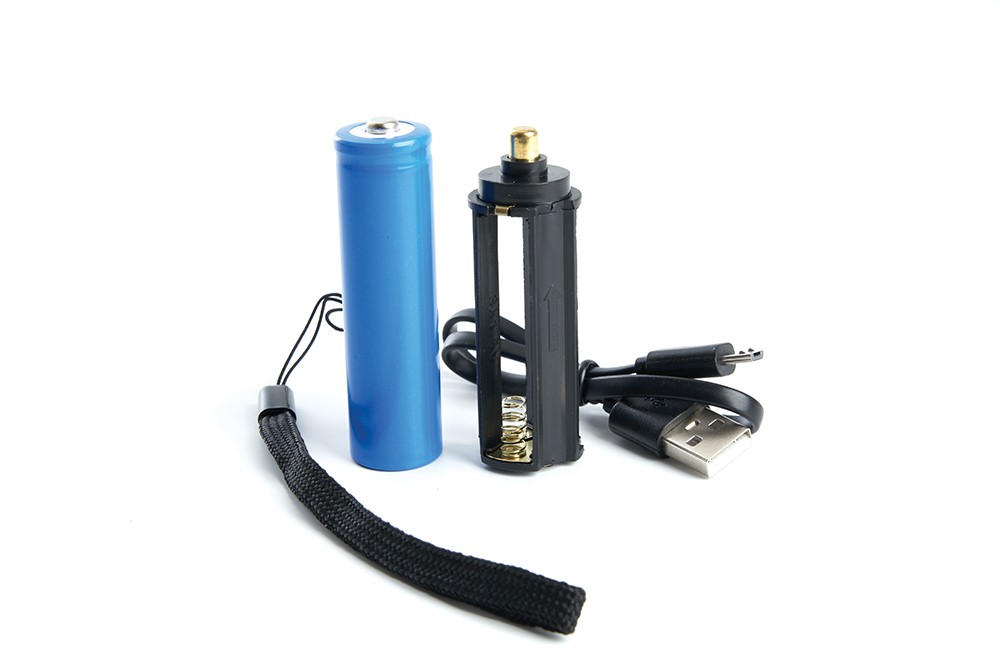 Фонарь ручной Feron TH2400 с аккумулятором USB ZOOM 41682 фото