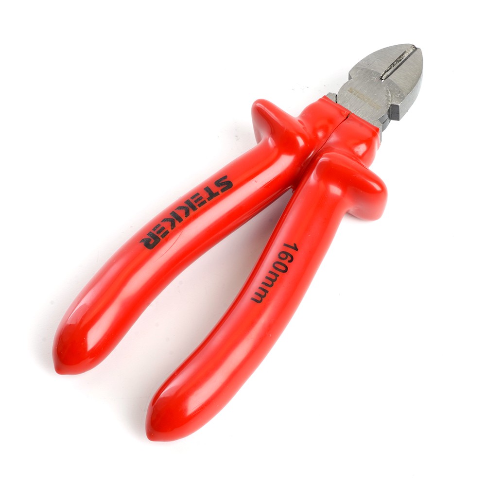 Бокорезы диэлектрические STEKKER  160мм Cr-V PLE3-160-S 39778 фото