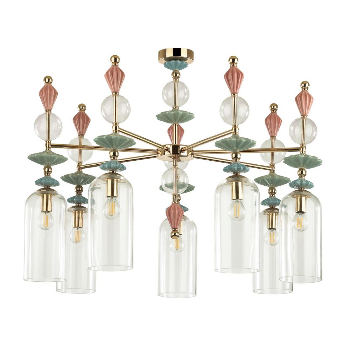 Люстры Люстра потолочная ODEON LIGHT 4855/7C BIZET 