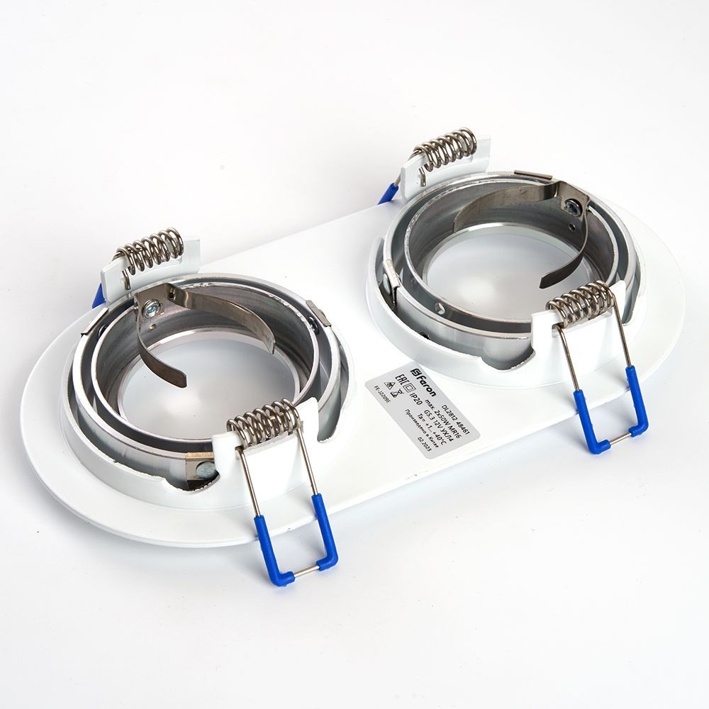 Встраиваемые светодиодные светильники Светильник потолочный встраиваемый Feron DL2812 черный 48461 