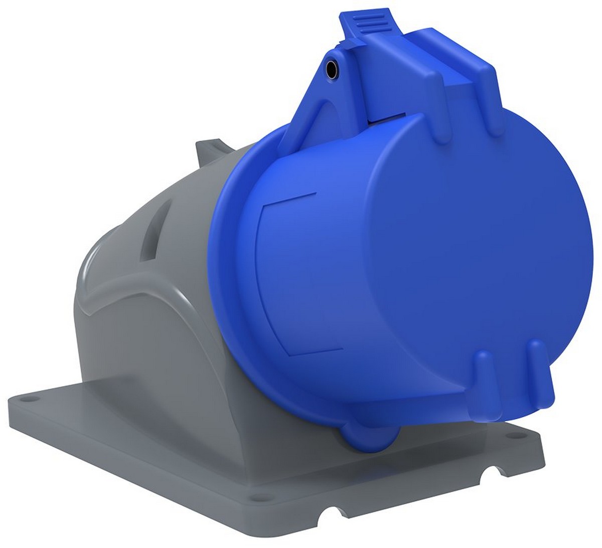 Силовые разъемы и вилки Розетка кабельная IEK стационарная ССИ-123 32А 2Р+РЕ IP44 MAGNUM PSN11-032-3 