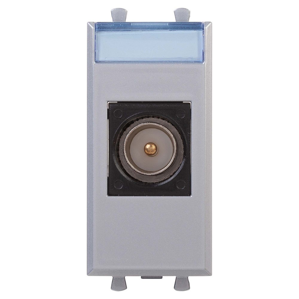 DKC Avanti механизмы Закаленная сталь Розетка TV DKC Avanti одиночная модульная "Закаленная сталь" 1 модуль 4404501