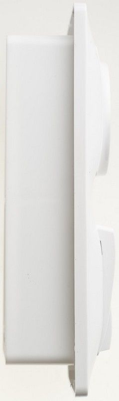 Glossa Белый Блок:Glossa Белый розетка и 3-кл. выключатель GSL000176