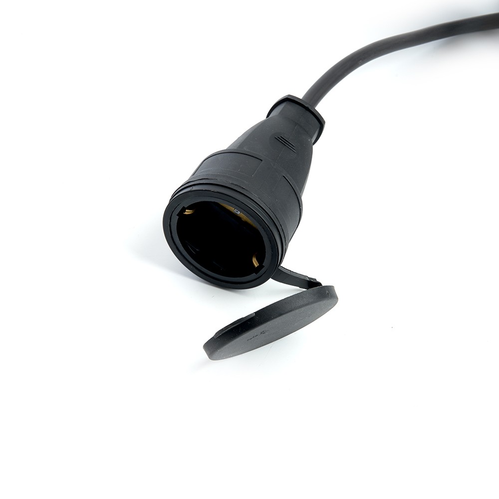 Колодки и удлинители, тройники Удлинитель-шнур на рамке  c/з Stekker PRF22-31-20 20м 3*1,5  Professional черный 49044 