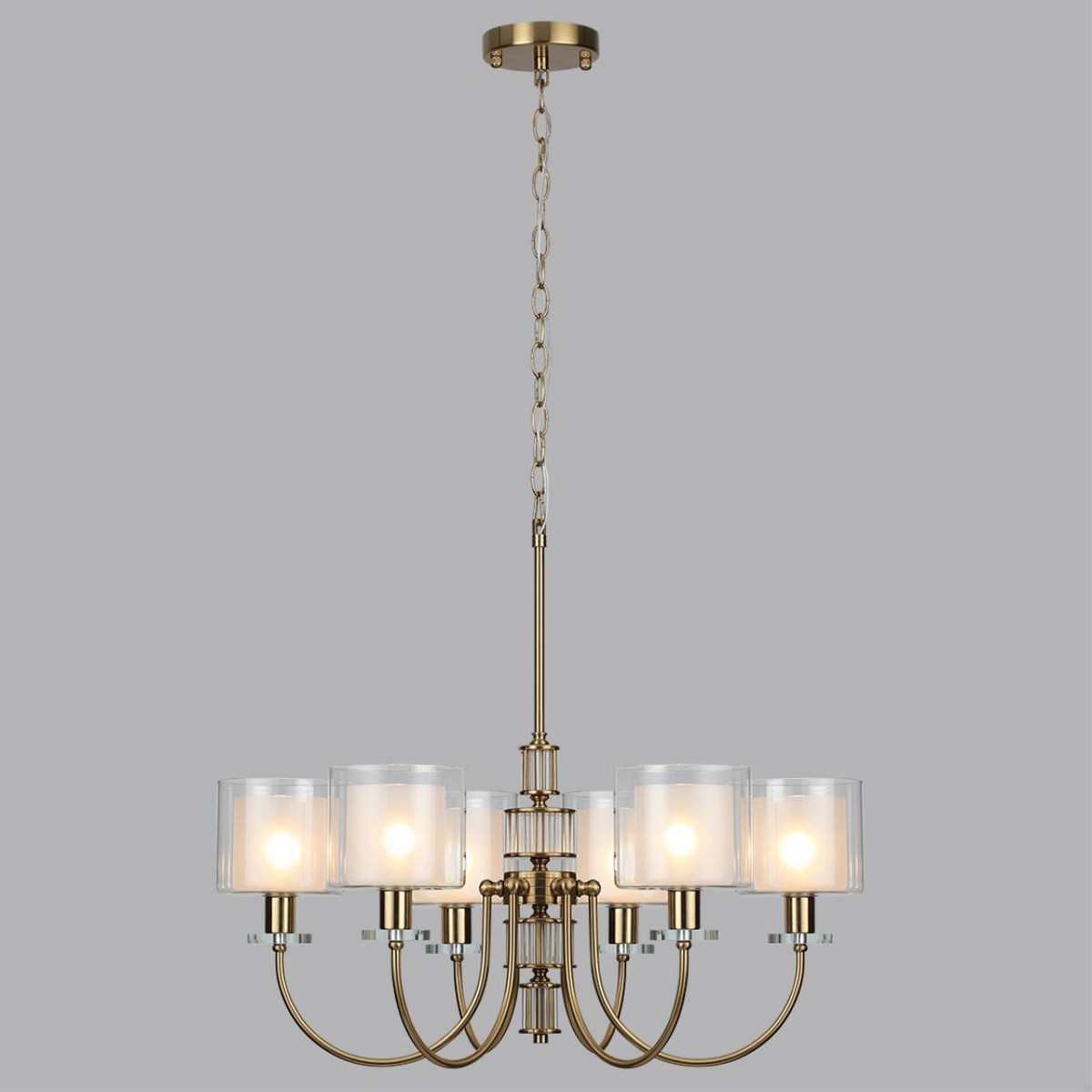 Люстры Люстра ODEON LIGHT 5088/6 SAGA E14 