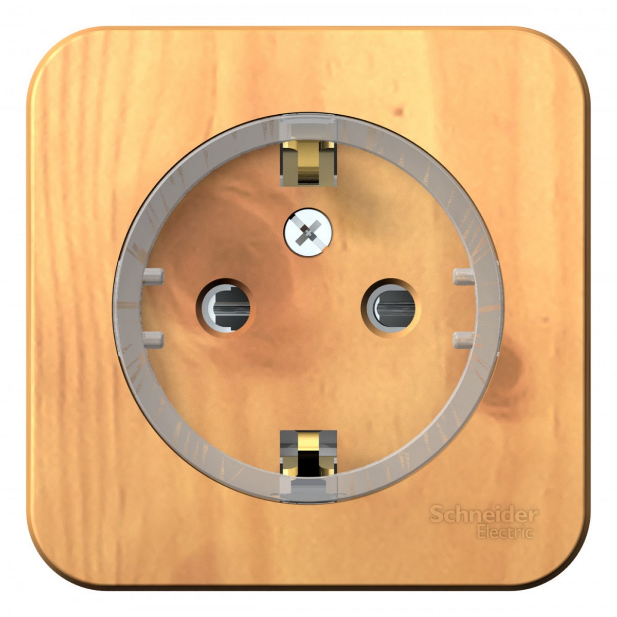 Blanca ясень розетки и выключатели Розетка SE Blanca с/з Ясень наружный со шторками (тонкая) BLNRA111115