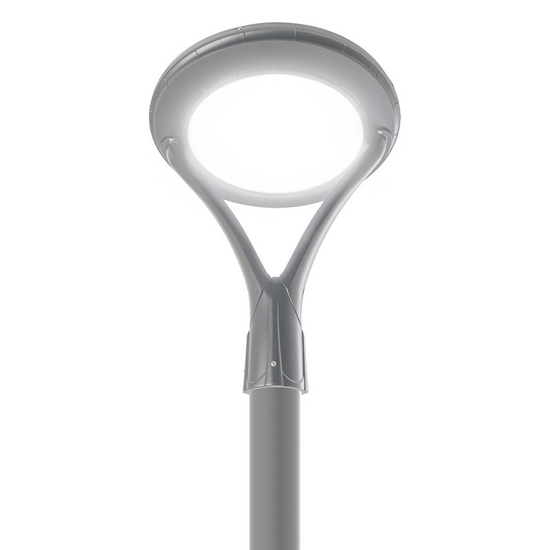 Консольные уличные светодиодные светильники на столб Светильник уличный FERON SP7020 50W 5000lm 5000K серый 48440 