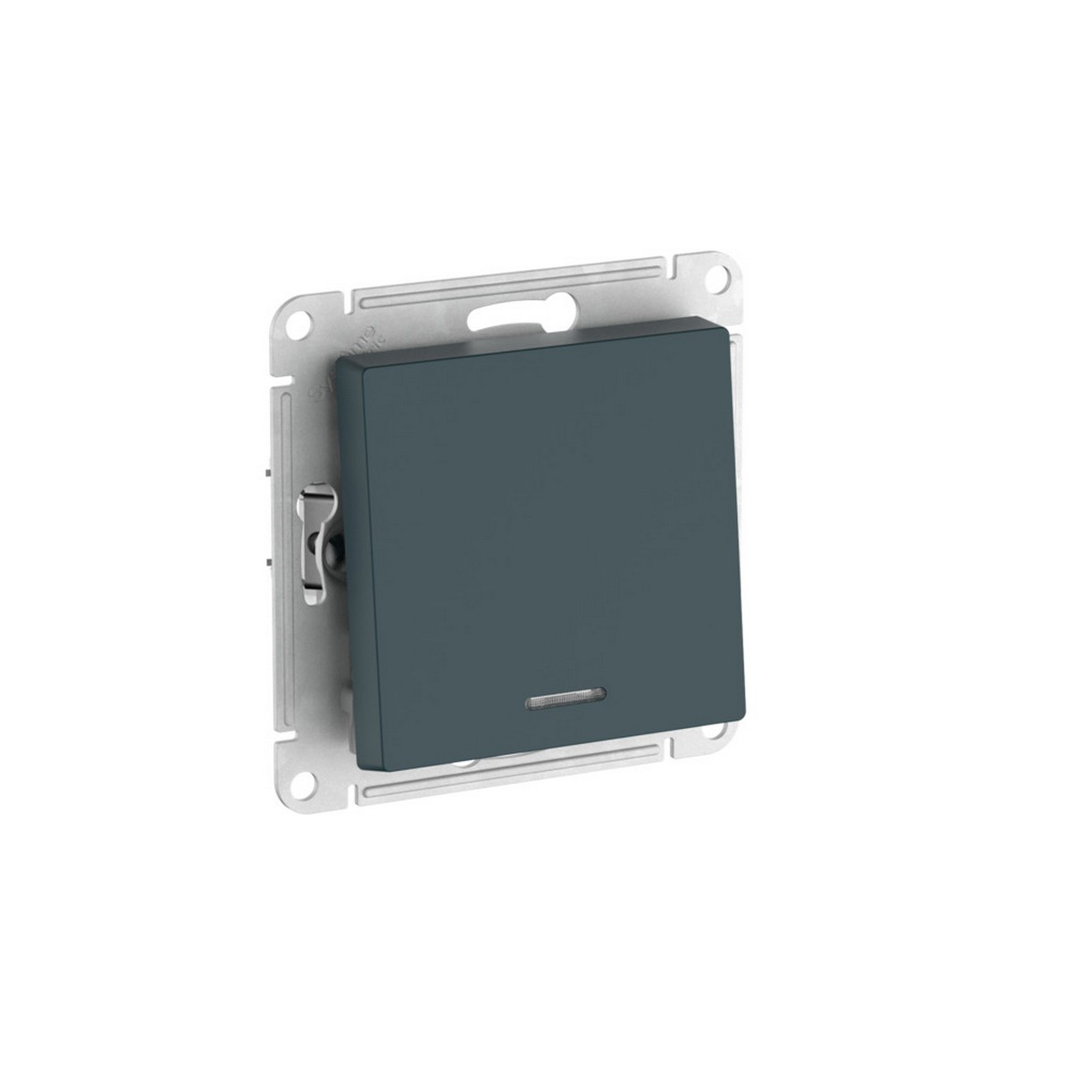 AtlasDesign Изумруд Переключатель SE AtlasDesign Изумруд 1-кл с подсветкой быстрозажим. клем. ATN000863S