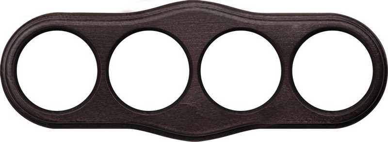 Werkel Ретро Рамка Werkel ретро WL20-frame-04 (венге) на 4 поста