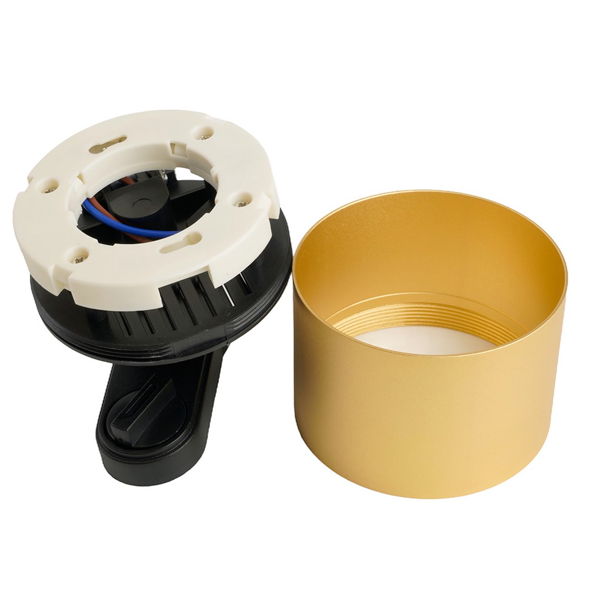 Трековые светодиодные светильники Светильник Feron AL159 трековый под лампу GX53 золото 48717 