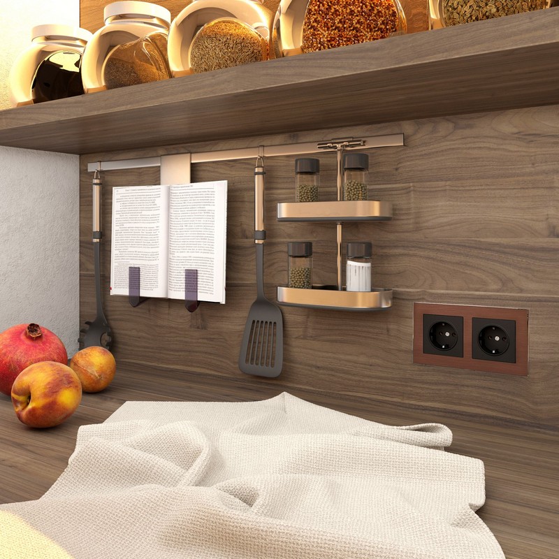 Рамки Werkel Aluminium Рамка Werkel Aluminium на 2 поста (коричневый алюминий) W0021714