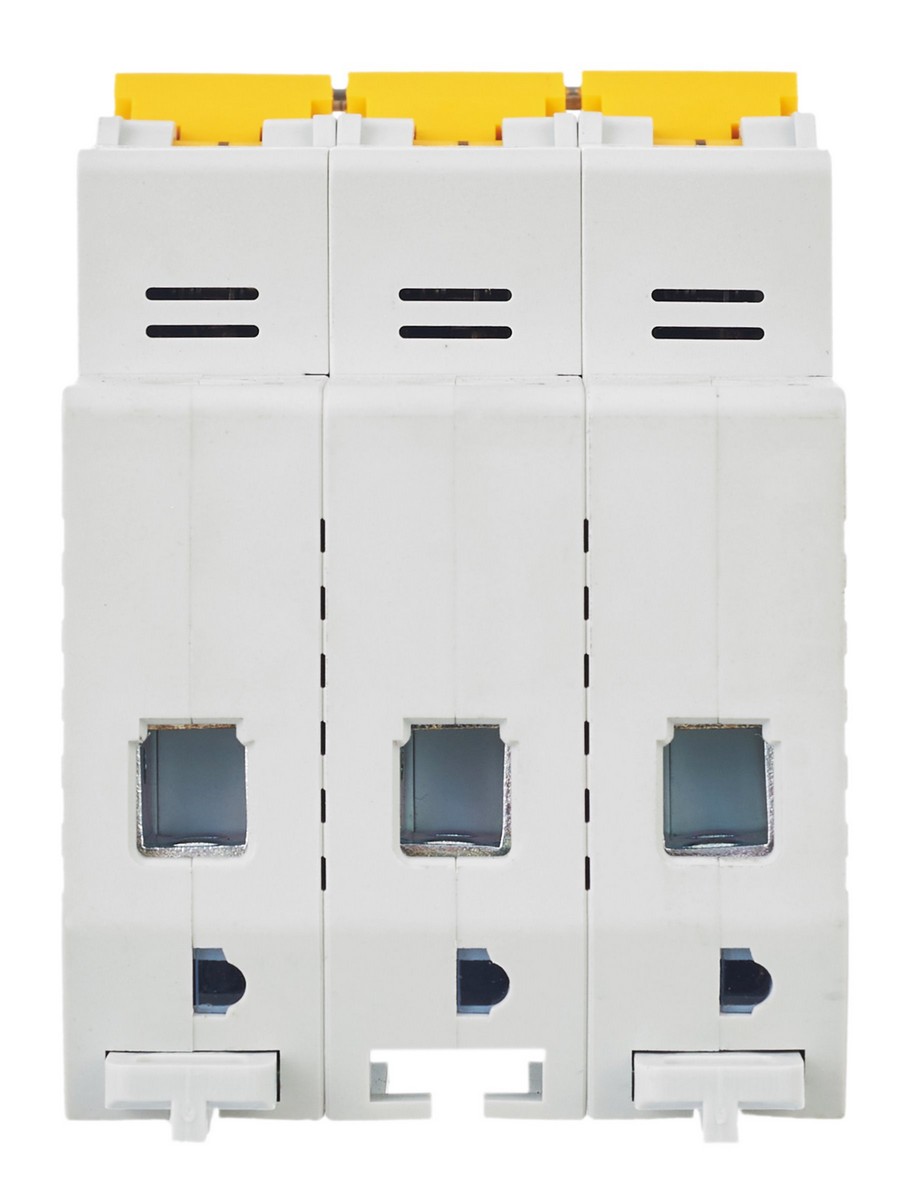 3 полюсные (трехполюсные) Автоматический выключатель IEK KARAT ВА47-60M 3Р 10А 6кА С MVA31-3-010-C 