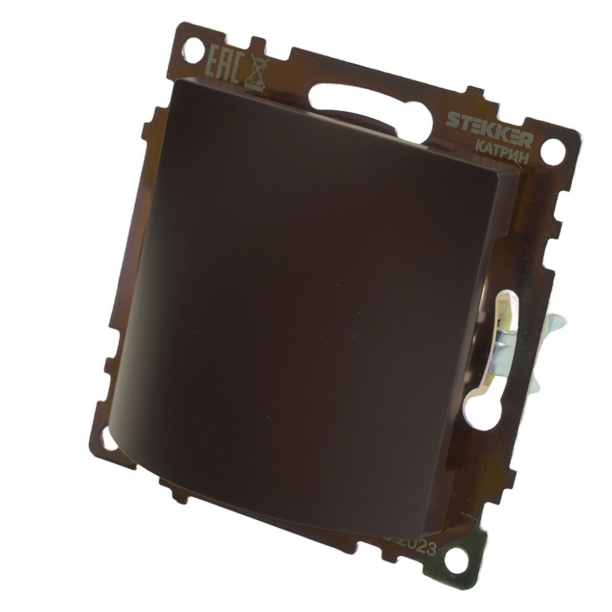 Катрин - Розетки и выключатели Stekker Кабельный вывод STEKKER Катрин шоколад GLS00-7116-04 49468