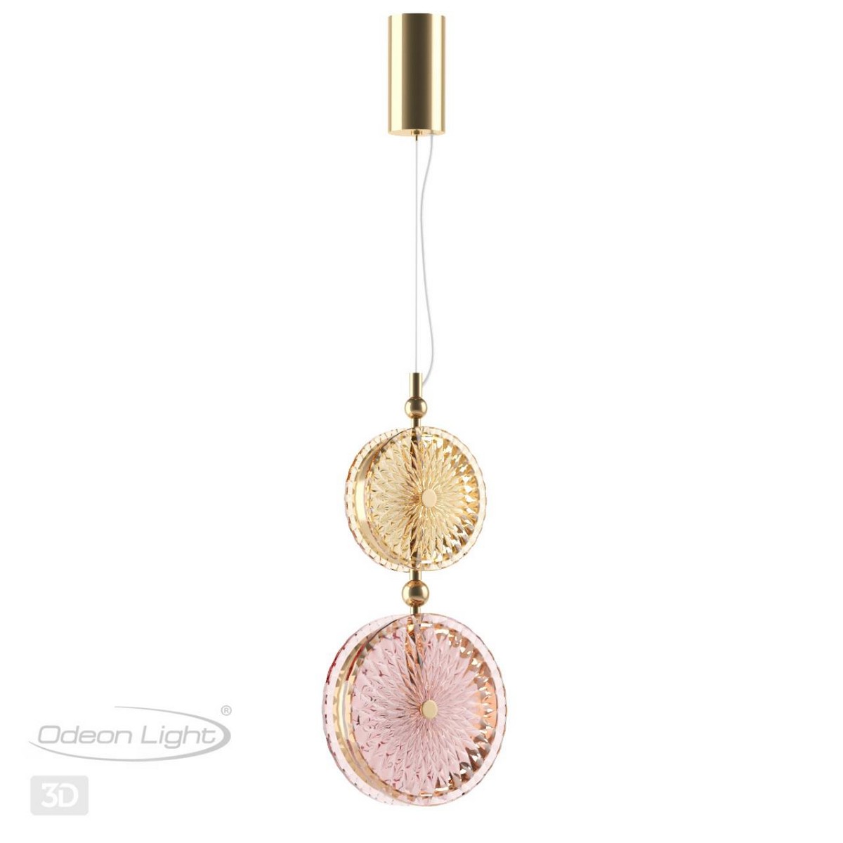 Подвесные светодиодные светильники Подвес ODEON LIGHT 5412/13LA CARAMELLA 