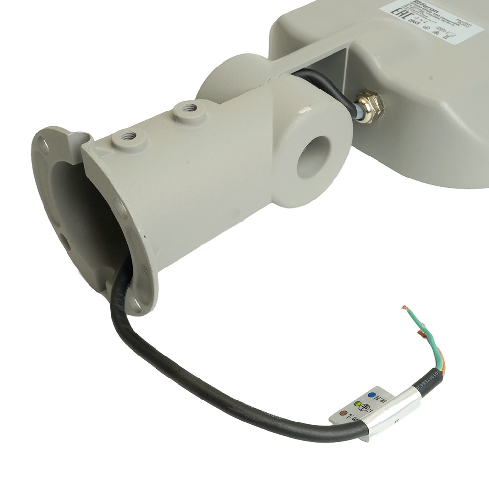 Консольные уличные светодиодные светильники на столб Светодиодный уличный консольный светильник Feron SP3060 150W 6400K 100-265V/50Hz, серый 48688 