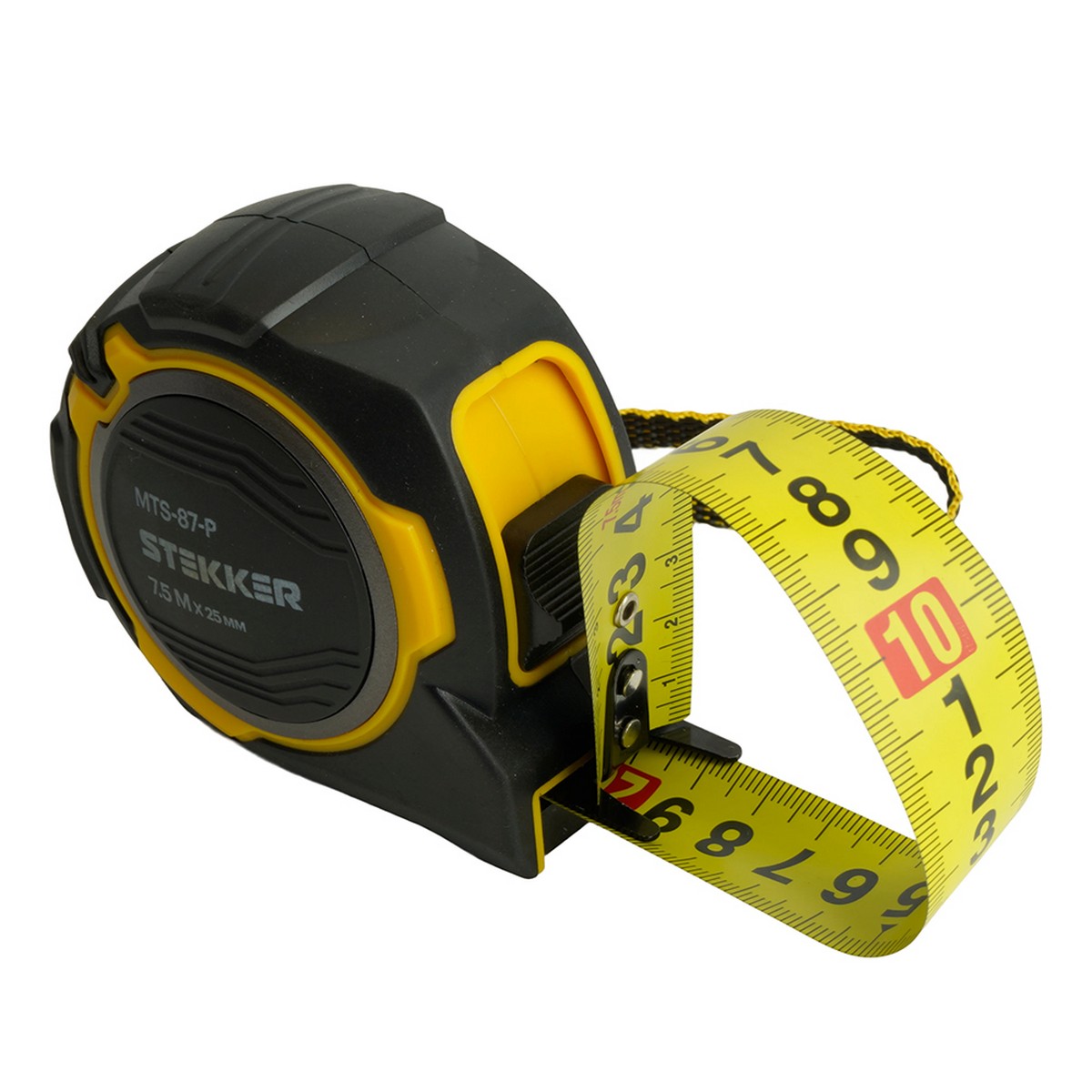 Рулетка STEKKER MTS-87-P 7,5 м х 25 мм, магнит, двухстороннее нанесение 50211 фото