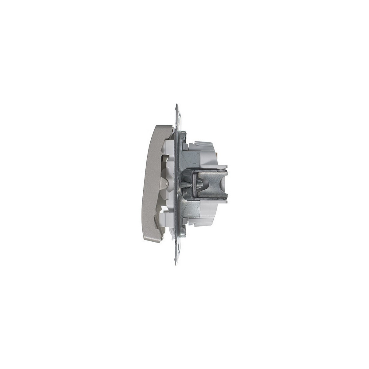 Выключатель 3-клавишный Systeme Electric Glossa Платина GSL001231