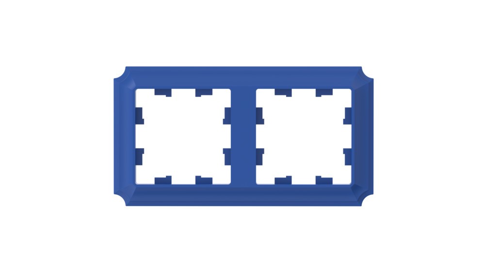 AtlasDesign Рамки Antique Рамка Systeme Electric AtlasDesign Antique Аквамарин 2-ая, универсальная ATN101102