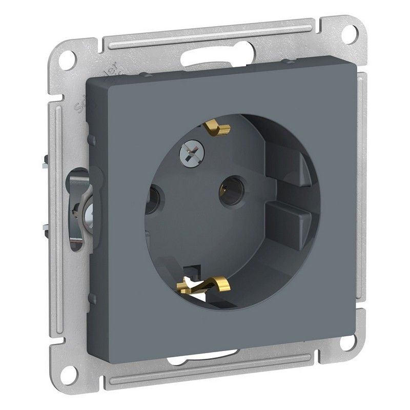 AtlasDesign Грифель Розетка Systeme Electric AtlasDesign Грифель с/з, 16А, ATN000743