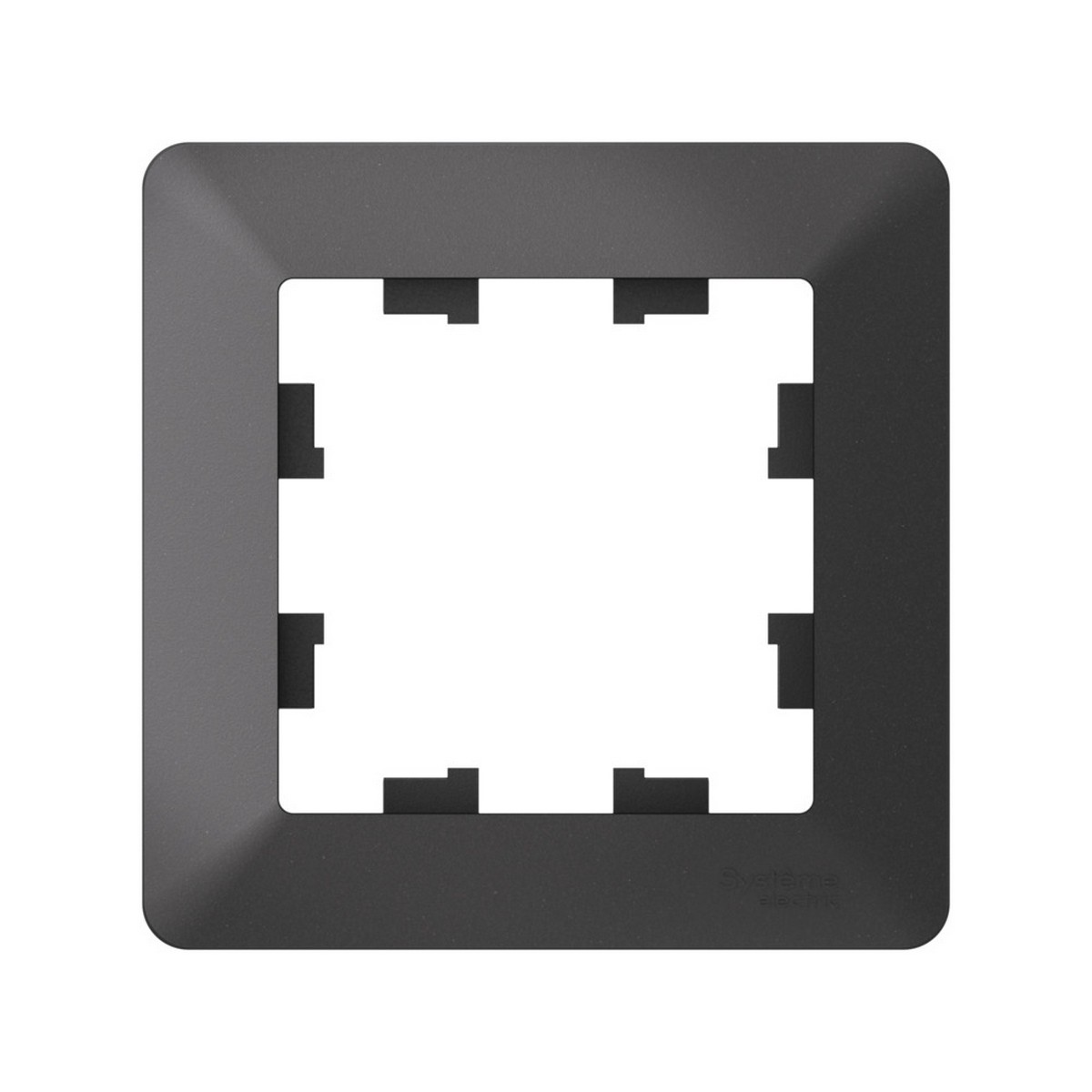 AtlasDesign Базальт Рамка Systeme Electric AtlasDesign Air Базальт/дымчатый черный 1-ая ATN221401