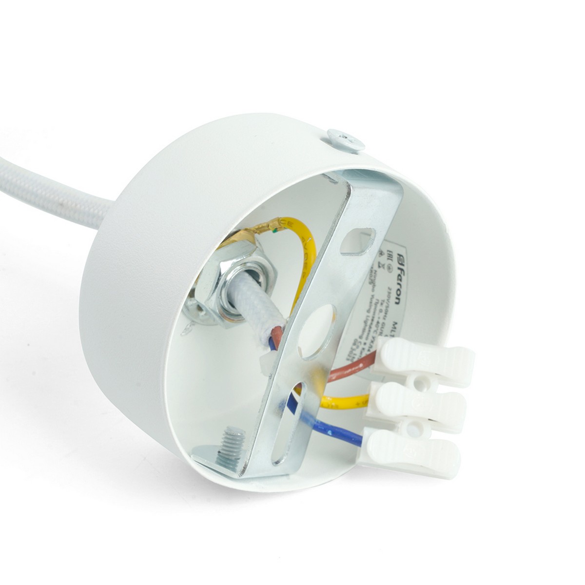 Светильники споты светодиодные Светильник спот потолочный Feron ML1868 Barrel ZEN levitation белый хром 48648 