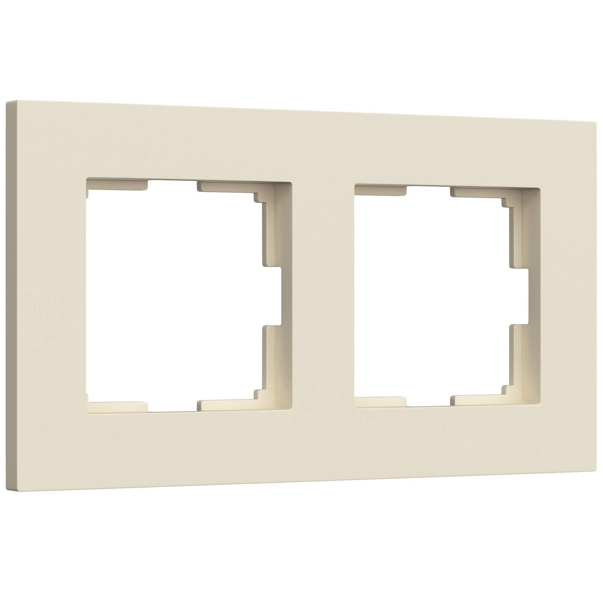Рамки Werkel Slab Рамка Werkel на 2 поста Slab (айвори матовый) W0022962 a062806