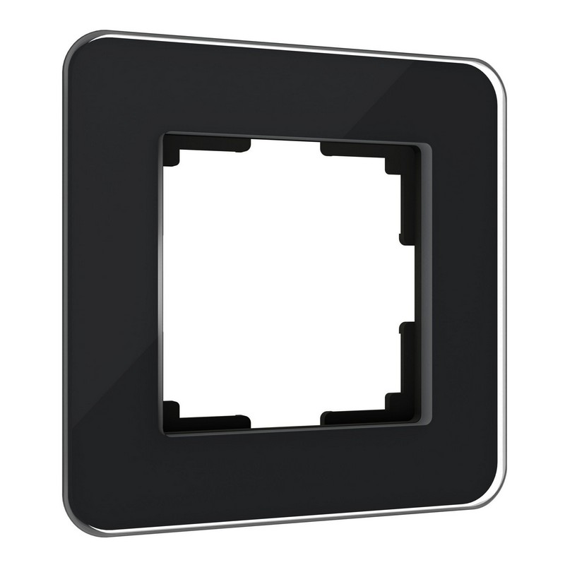 Рамки Werkel Elite Рамка Werkel из стекла на 1 пост Elite черный W0012448