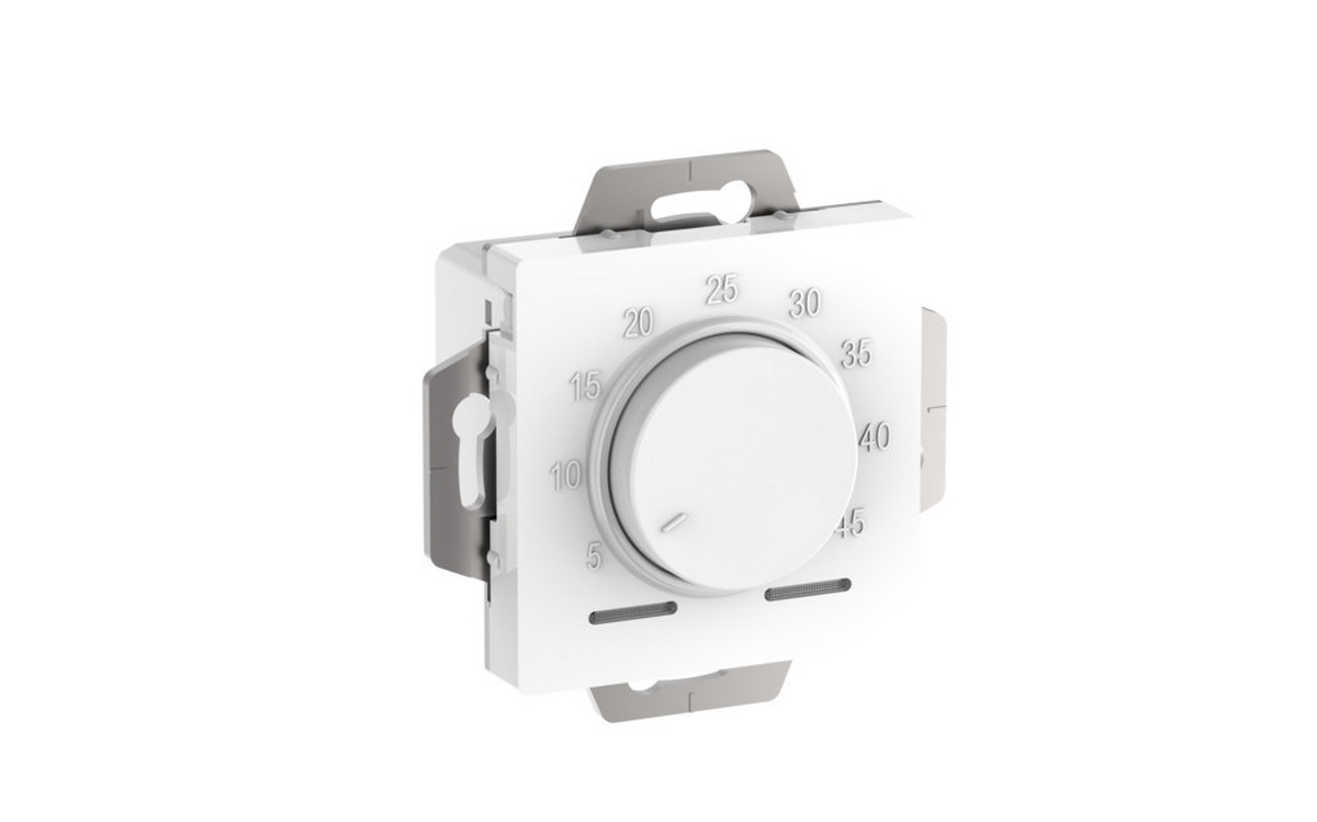 AtlasDesign Лотос Термостат Systeme Electric AtlasDesign Лотос электрон. теплого пола датчиком, 10A, ATN001335