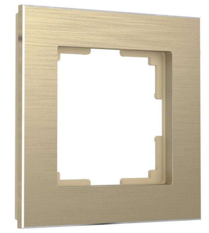 Рамки Werkel Aluminium Рамка Werkel Aluminium на 1 пост (шампань алюминий) W0011711