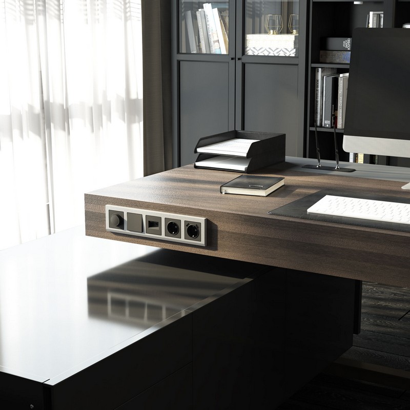 Werkel Графит матовый Выключатель Werkel одноклавишный (графит матовый) W1110064