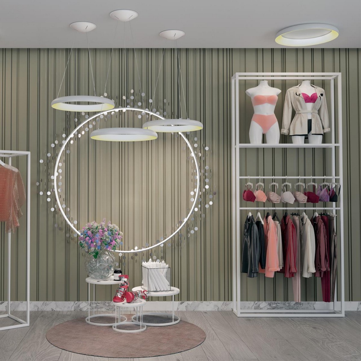 Управляемые светодиодные светильники и люстры Светильник накладной диммируемый со сменой цветовой температуры NOVOTECH 359033 FOLD 