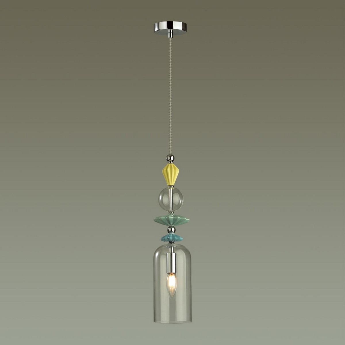 Подвесные светодиодные светильники Подвес ODEON LIGHT 4893/1 BIZET 