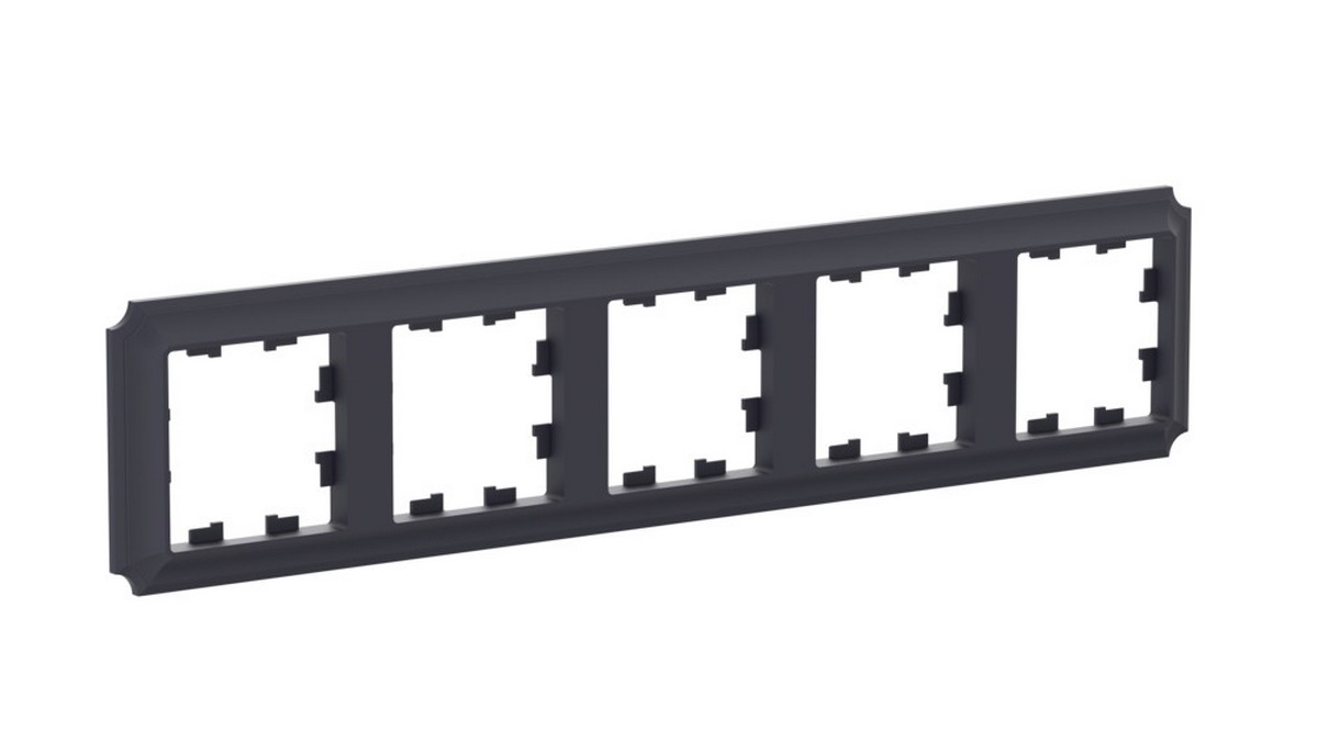 AtlasDesign Рамки Antique Рамка Systeme Electric AtlasDesign Antique Карбон 5-ая, универсальная ATN101005