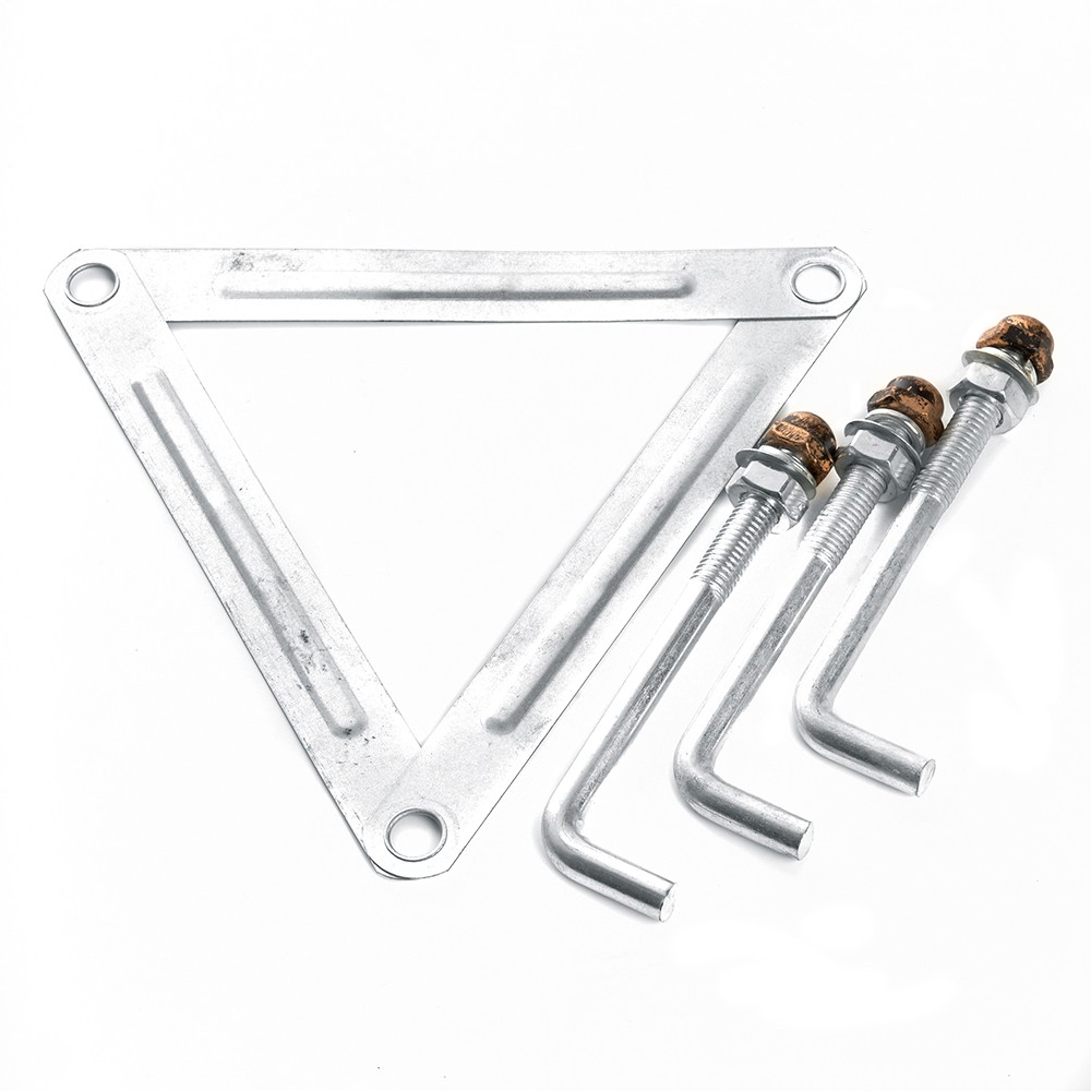 Уличные светильники столб Светильник садово-парковый Feron PL638 столб 3*60W 230V E27 черное золото 11646 