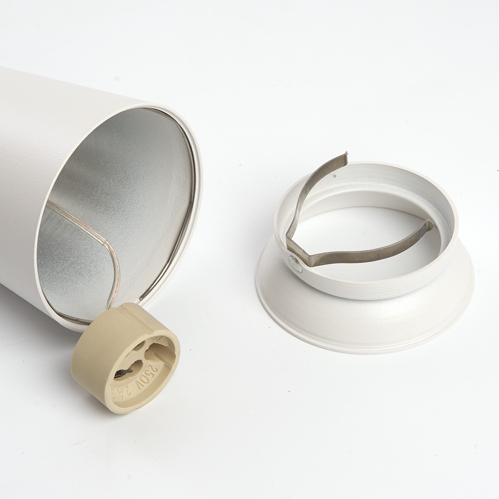 Светильники споты светодиодные Светильник спот потолочный Feron ML185 Barrel BELL GU10 белый 48416 