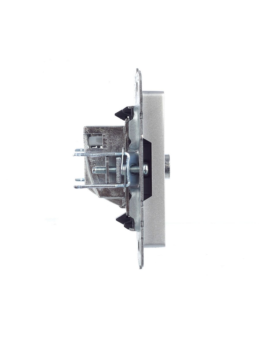 IEK Brite Алюминий Розетка IEK BRITE TV оконечная РТВ11-0-БрА алюминий BR-A10-O-K47