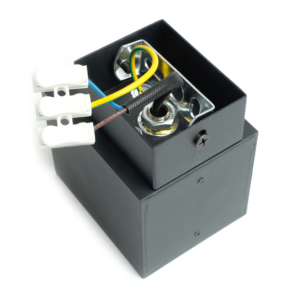 Накладные светодиодные светильники Светильник настенный Feron ML1730 QUAD чёрный IP20 48429 