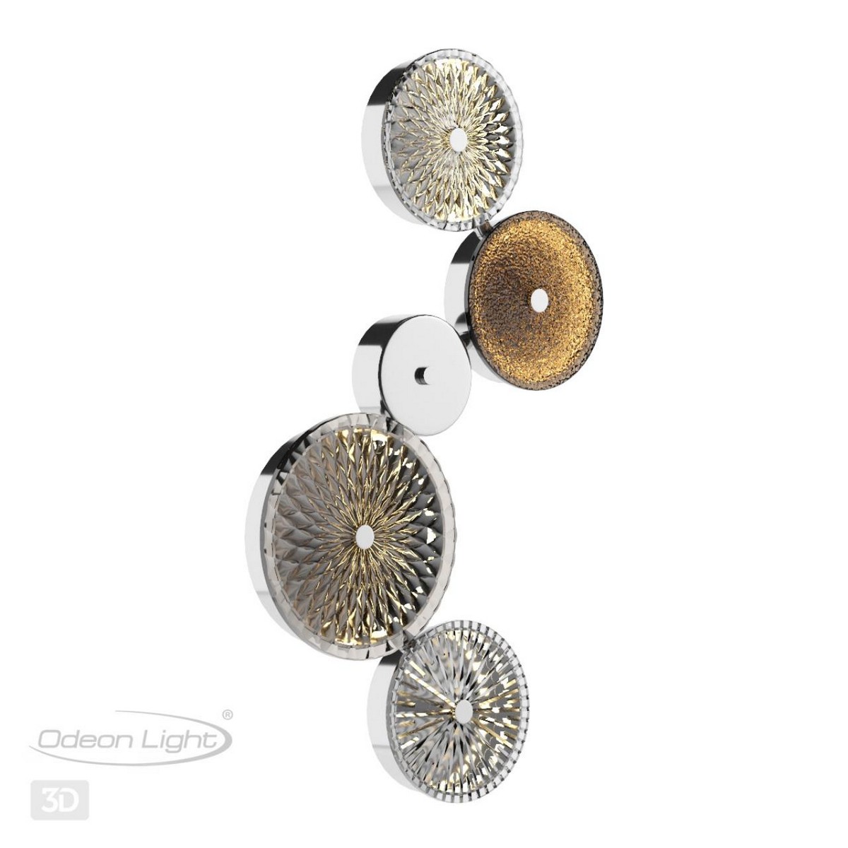 Бра Бра ODEON LIGHT 5416/26WL CARAMELLA 