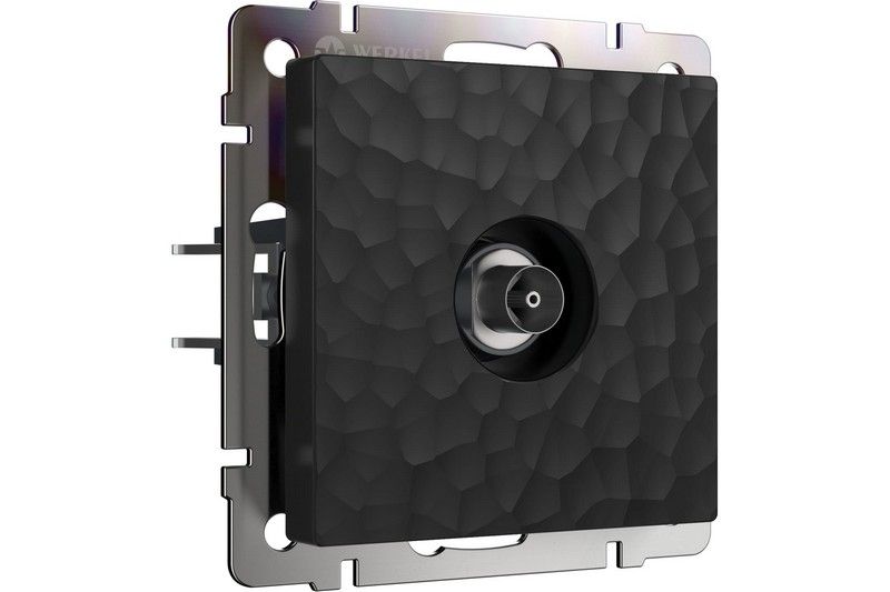 Werkel Черный Hammer механизмы ТВ-розетка Werkel оконечная (hammer черный) W1283008