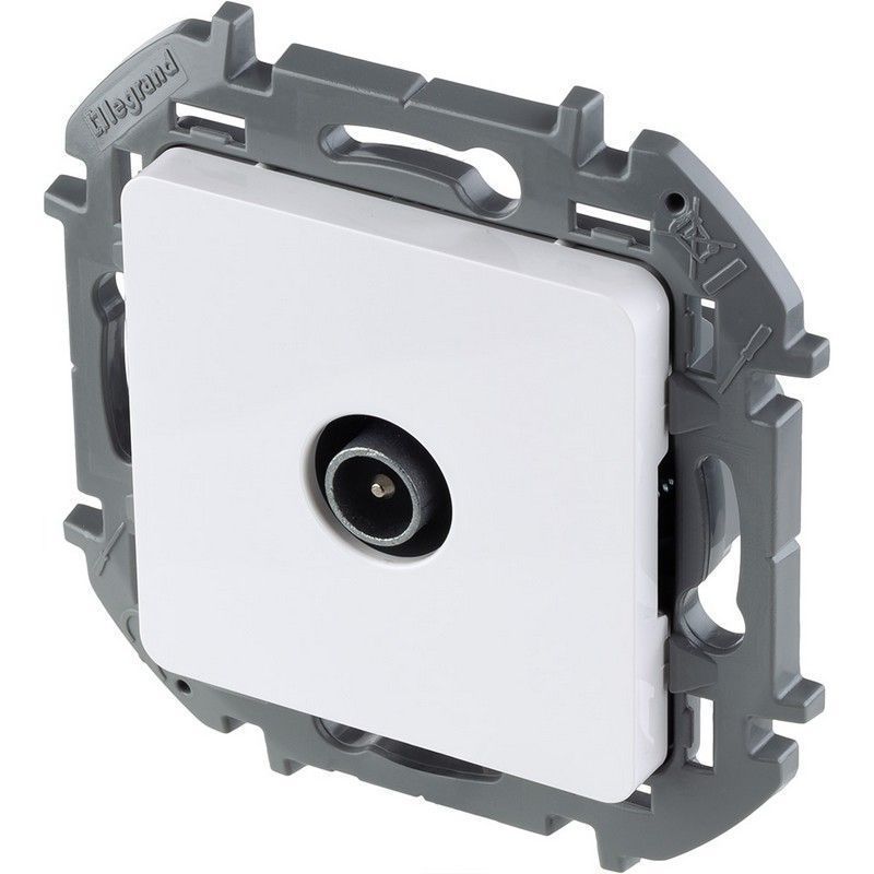 Legrand Inspiria Белый TV розетка Legrand INSPIRIA Белый «звезда» 2 дБ 02400 мГц 673850