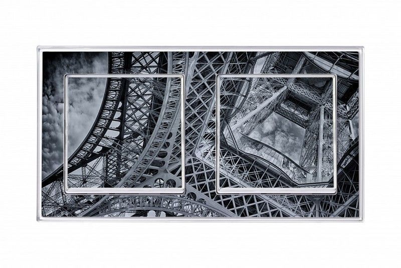 AtlasDesign Белый Выключатель 1-клавишный Systeme Electric AtlasDesign Art белый ATN200111