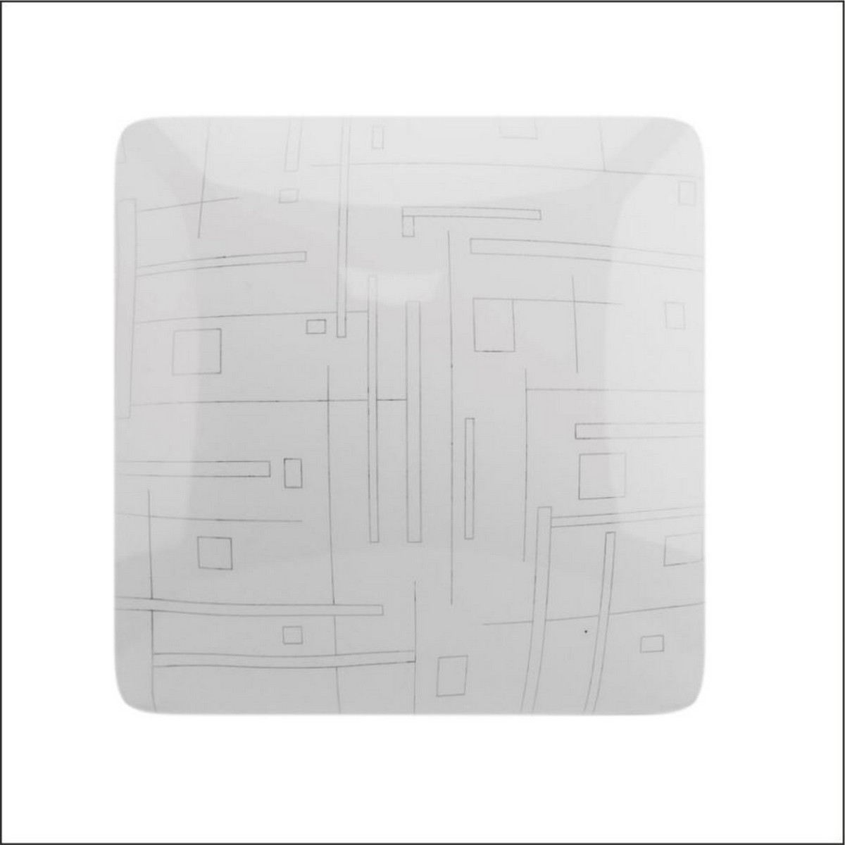 Накладные светодиодные светильники Светильник LEEK (потолочный) СЛЛ 017 12Вт 6К Роса CN (218x218x65) LE061201-142