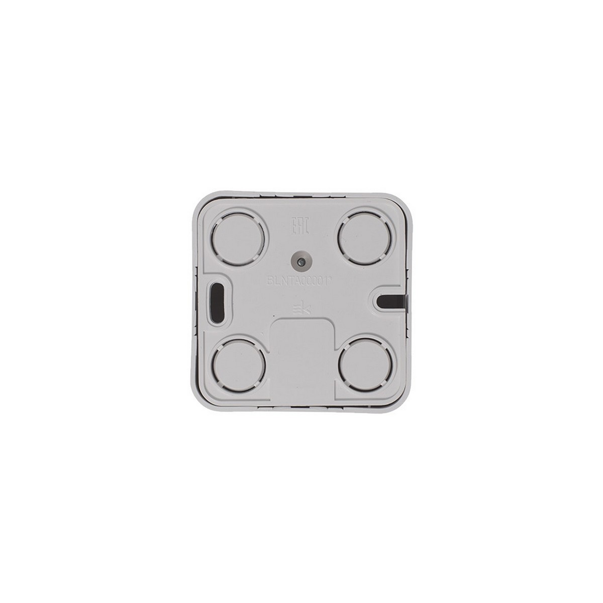 Blanca белые розетки и выключатели Розетка SE Blanca TV Белый наружный изолир. пластина BLNTA000011