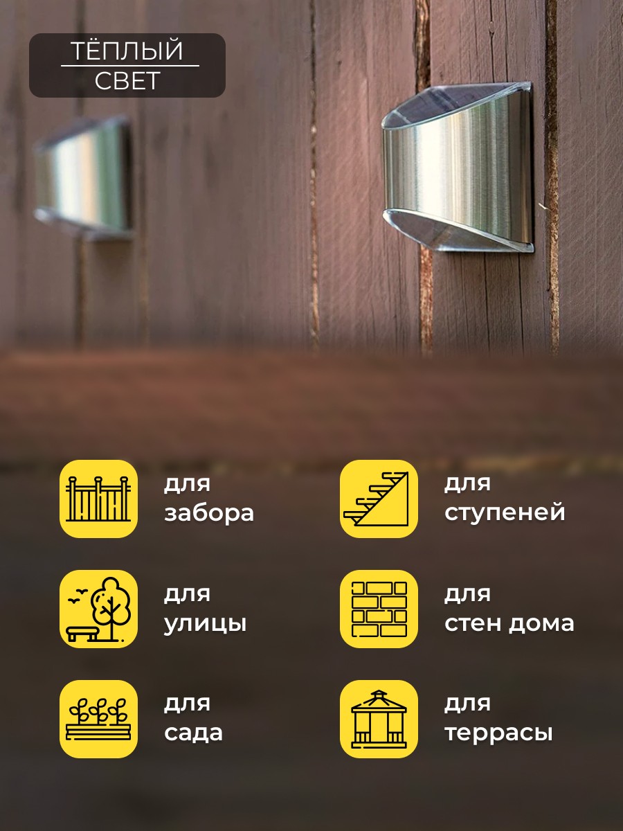 Светильник Solar LED MP106 для архитектурной подсветки на солнечной батарее 48106