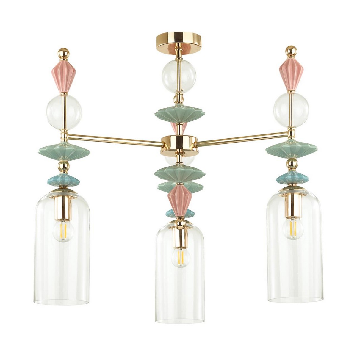 Люстры Люстра потолочная ODEON LIGHT 4855/3C BIZET 