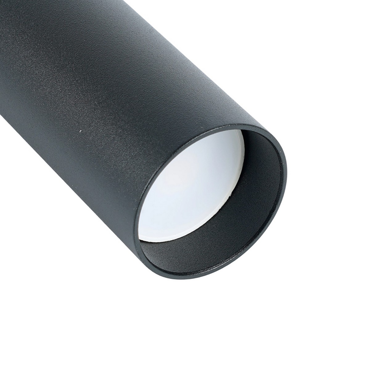 Подвесные светодиодные светильники Светильник Feron потолочный ML1038 Barrel levitation на подвесе MR11 35W , черный 40*250 51932 