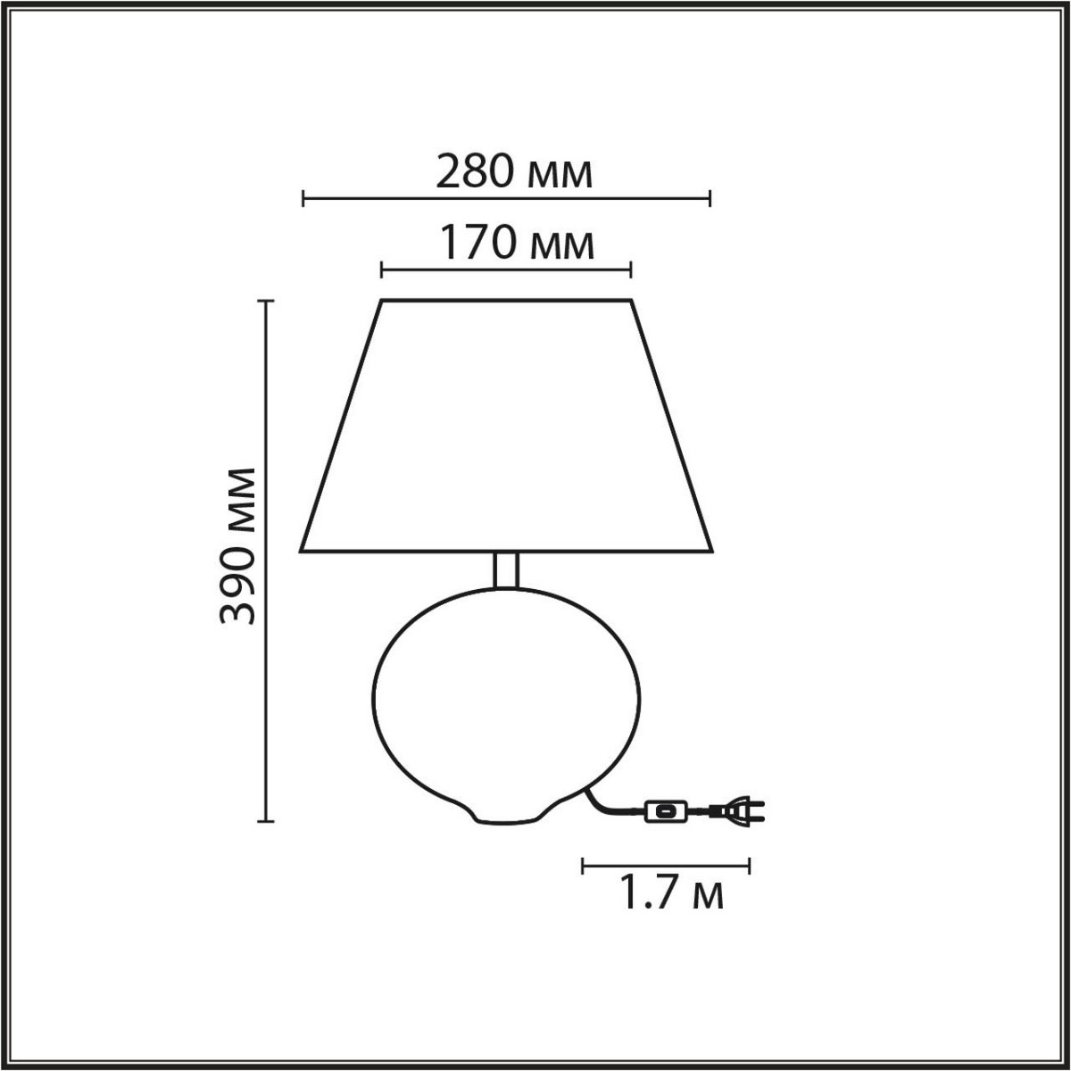 Настольные лампы Настольная лампа LUMION 8139/1T TAPALA 
